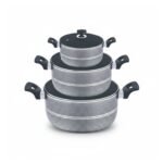 Zarway Essenza Plus Non-Stick Casserole Sets – Ring Design - Image 2