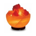 Fire Bowl Himalayan Salt Lamp with Natural Salt Chunks