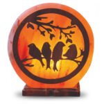 Birds Flock 3D Himalayan Salt Lamp