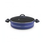 Zarway Essenza Non-Stick Saute' Pan - Duo Handles, Glass Lid
