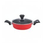 Zarway Essenza Pro Non-Stick Saute’ Pan with Glass Lid