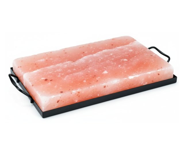SKT300121-rectangular-himalayan-salt-cooking-slab-with-metal-holder